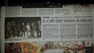 articolo il caffe delle vedove